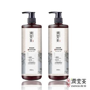 潤覺茶 舒緩滋潤茶籽沐浴露*2