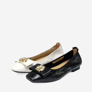 Ben&1966 高級植鞣羊皮柔軟舒適包鞋-米白(248282)