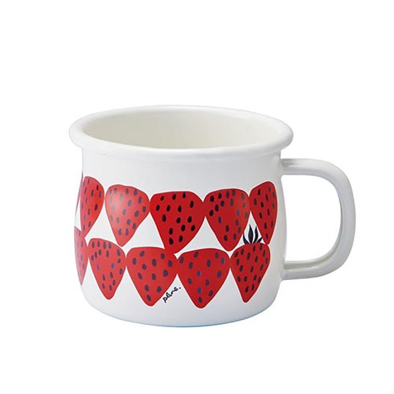 PLUNE 琺瑯大肚馬克杯380ml