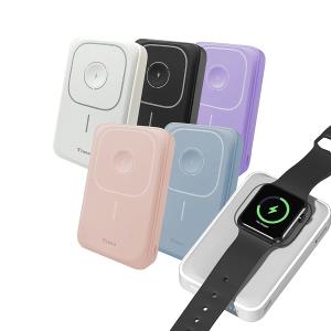 Timo 磁吸三用 支架無線充行動電源 13000mah POT-453