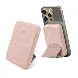 Timo 磁吸三用 支架無線充行動電源 13000mah POT-453