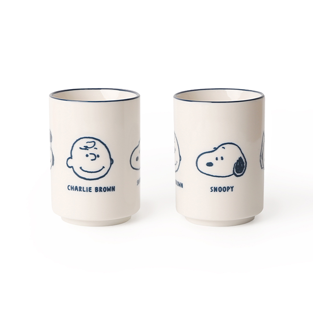 Peanuts史努比日式陶瓷湯吞杯