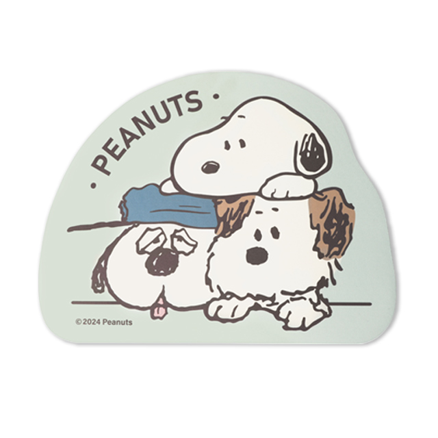 Peanuts史努比軟式吸水腳踏地墊