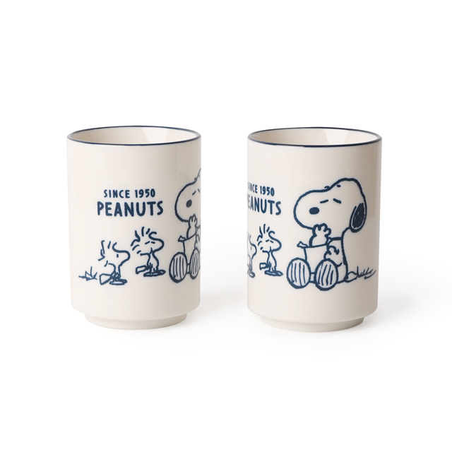 Peanuts史努比日式陶瓷湯吞杯