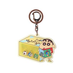 蠟筆小新搖搖鑰匙圈-雙面壓克力吊飾