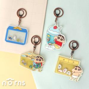 蠟筆小新搖搖鑰匙圈-雙面壓克力吊飾