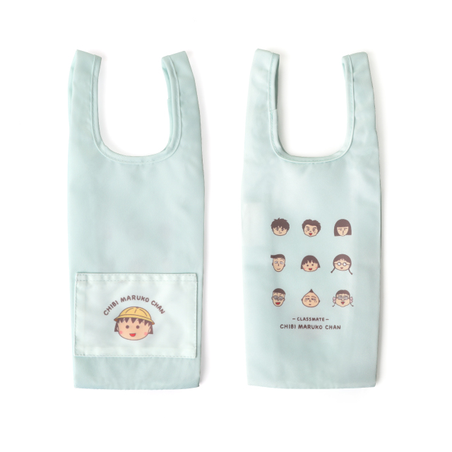 櫻桃小丸子雙耳防水折疊飲料袋