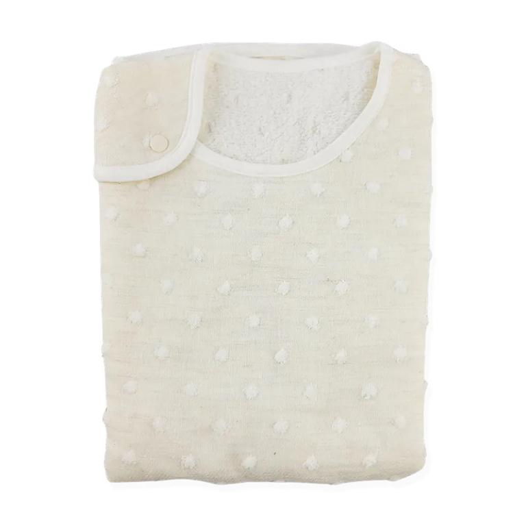 日本 kontex-今治自然圓點系列-實用有機防踢被+諾卡草本寶寶防蚊.修護組60ml/40g (附禮盒/提袋/可愛品牌小卡可代寫)