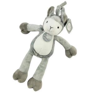 瑞典 Teddykompaniet-可愛草泥馬音樂拉鈴(獨家)+諾卡草本寶寶秀秀霜40g (附禮盒/提袋/可愛品牌小卡可代寫)