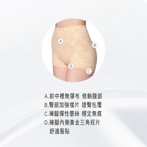 【思薇爾】S美力系列64-76輕機能高腰四角束褲(黑色)