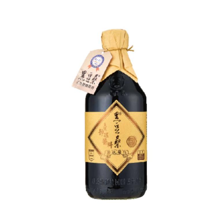【箱購】黑豆桑 純釀原味醬油 550ml x6瓶 (11/24起依訂購順序出貨)
