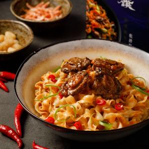 藍海饌 珍珠鮑魚干貝乾拌麵(1入裝/盒)【預購】