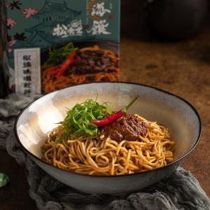 藍海饌 椒燥味增乾拌麵(2入裝/盒)【預購】
