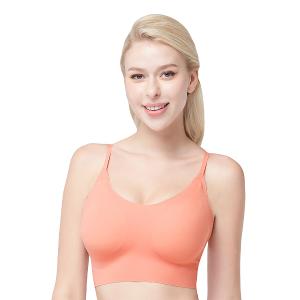 【思薇爾】Smart body系列M-XL無鋼圈素面無痕短背心(萩金膚)