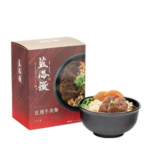 藍海饌 紅燒牛肉麵 (2入裝/盒)【預購】