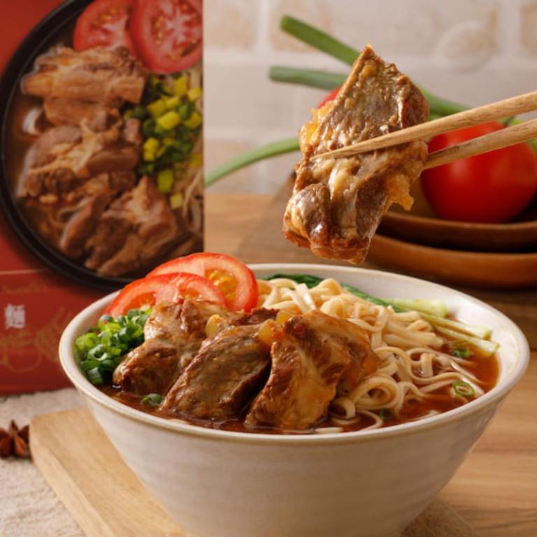藍海饌 蕃茄排骨麵(2入裝/盒)【預購】