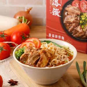 藍海饌 蕃茄排骨麵(2入裝/盒)【預購】