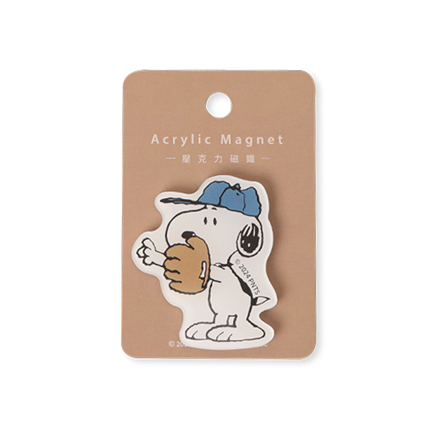 Peanuts史努比壓克力造型磁鐵