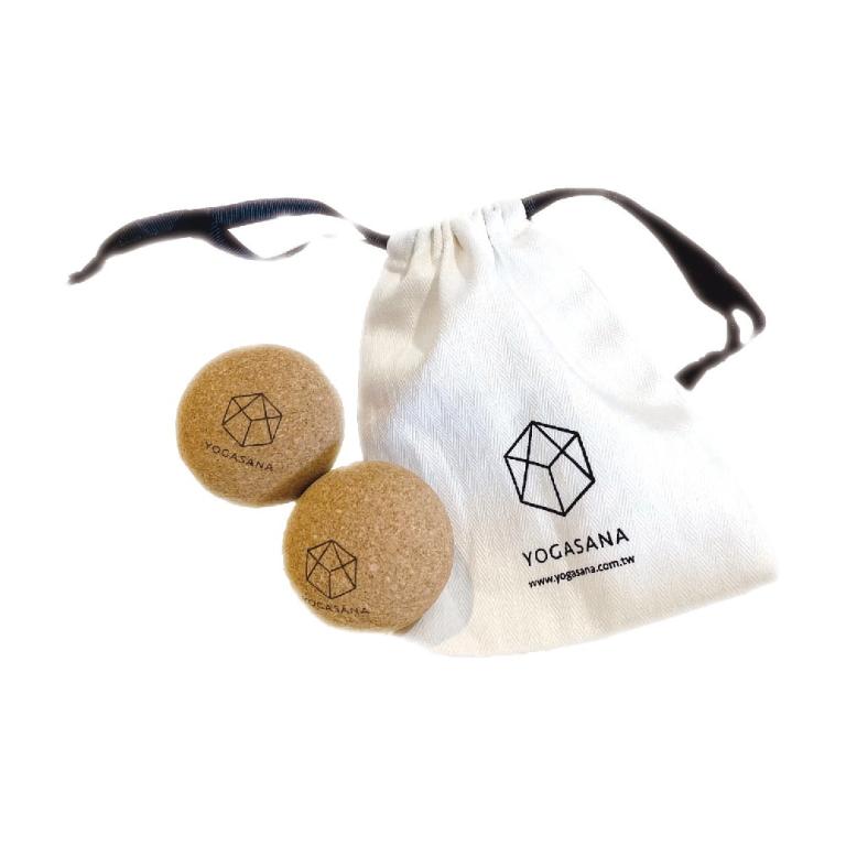 6CM軟木療癒球 75D兩入 (含收納袋）