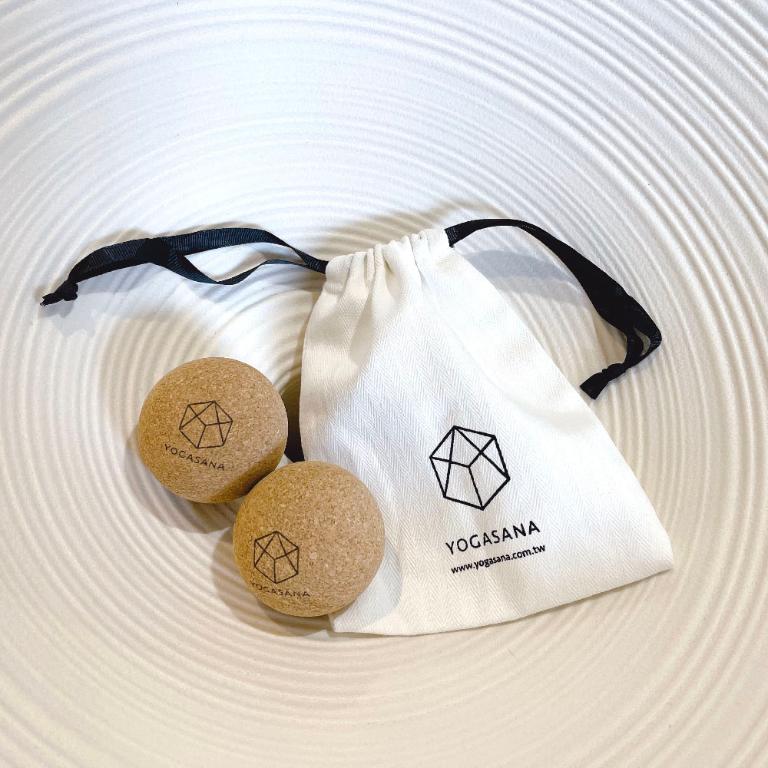 6CM軟木療癒球 75D兩入 (含收納袋）