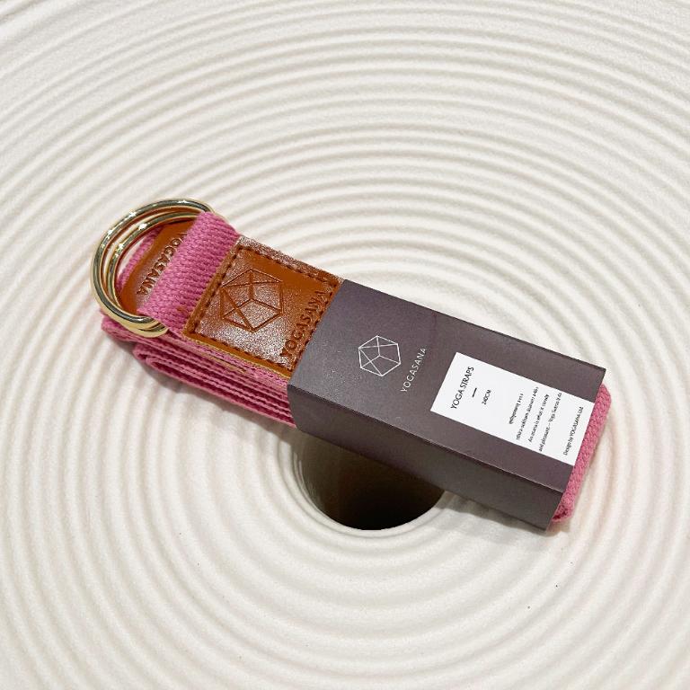 加長版瑜珈繩 240cm - 玫瑰粉晶 Rose Quartz（金色鎖頭）