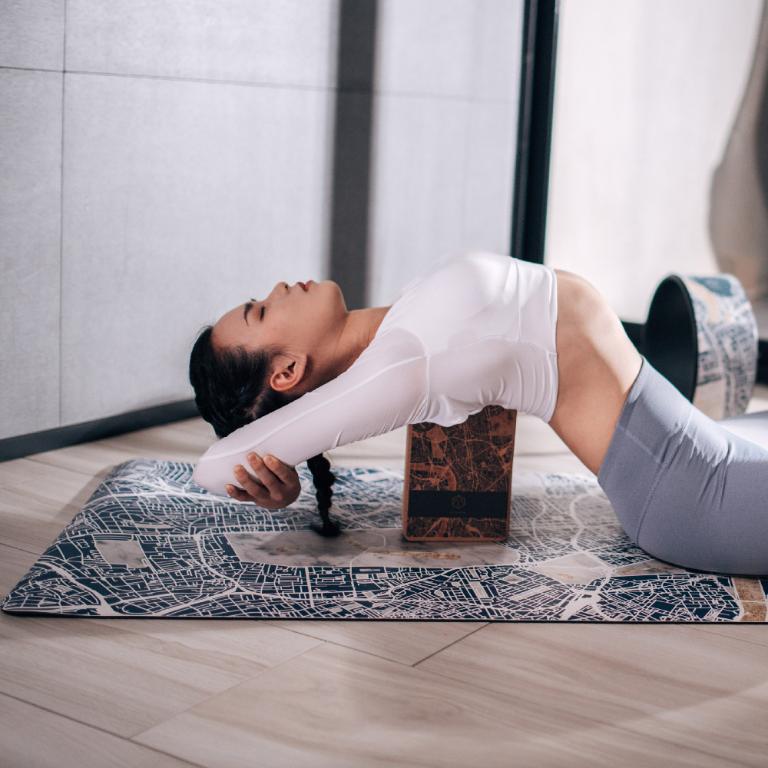 城市印象 軟木瑜珈磚 - 迷霧倫敦