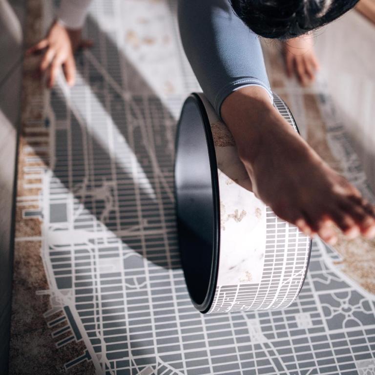 城市印象瑜珈輪 不夜紐約