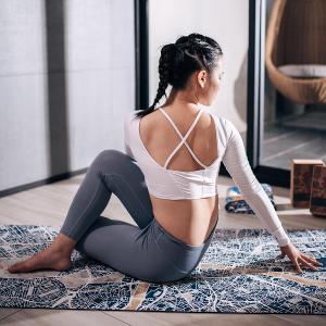 城市印象 5mmPU超止滑天然橡膠瑜珈墊 迷霧倫敦