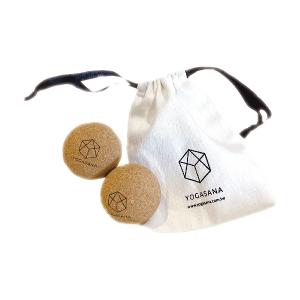 6CM軟木療癒球 75D兩入 (含收納袋）