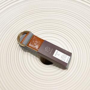 加長版瑜珈繩 240cm - 極致灰 Ultimate Gray（金色鎖頭）