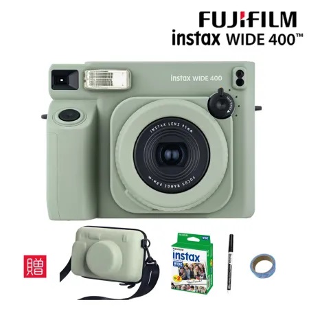 【贈20張底片硬殼包組合】 富士 FUJIFILM Instax WIDE 400 寬幅型 拍立得相機 公司貨