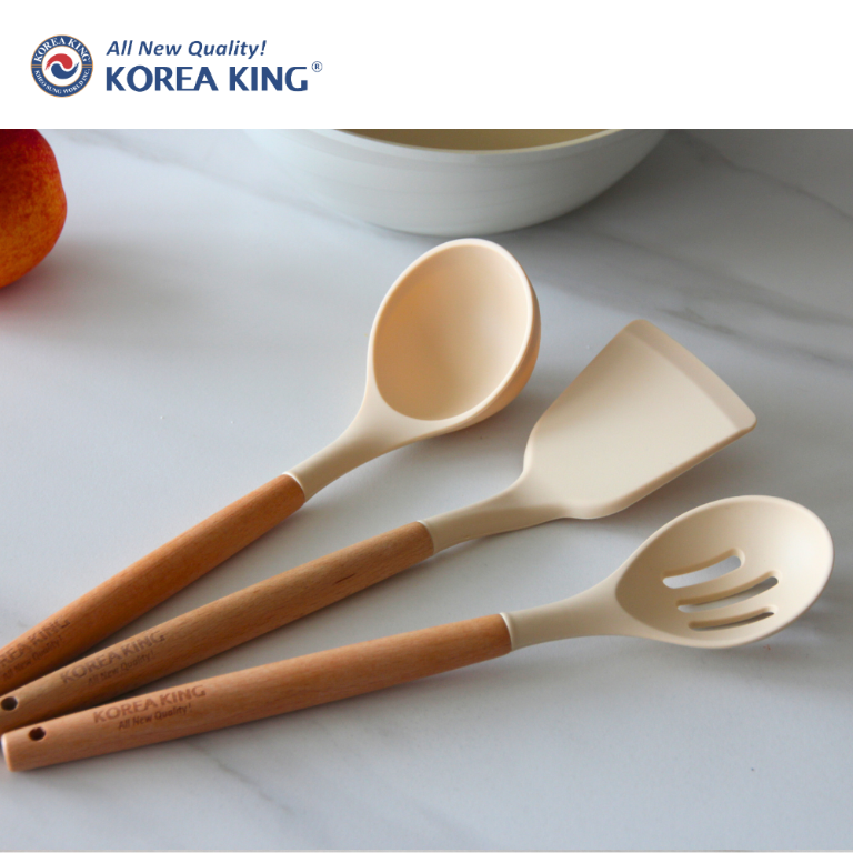 【Korea King】食品級矽膠廚具3入組