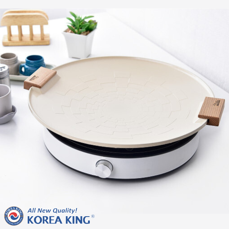 【Korea King】韓國製 Ditto Series 韓國製韓式不沾煎烤盤 38公分