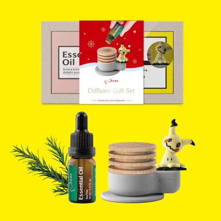 Bone 車用擴香台禮盒組(寶可夢系列)