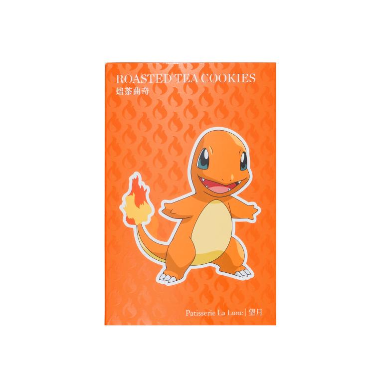 望月 寶可夢特別版 焙茶曲奇（6入） - 小火龍款