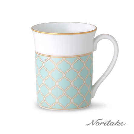 Noritake 永恆宮殿 馬克杯(薄荷綠)(原廠精裝禮盒)