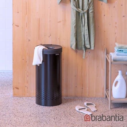 Brabantia Laundry Bin 洗衣桶35L-尊爵黑