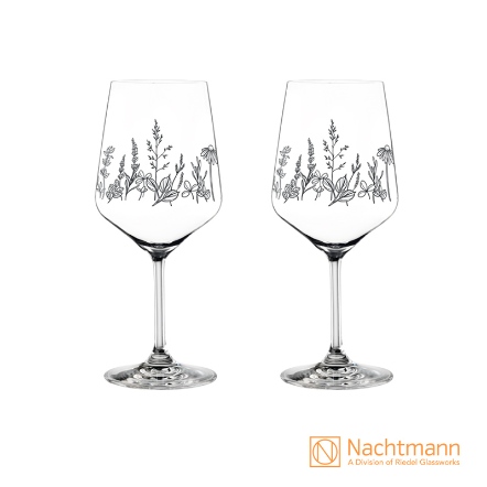 NACHTMANN Tattoo採香者-紅酒杯2入(霧面黑)