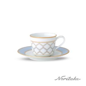 Noritake 永恆宮殿-濃縮咖啡AD杯(冰川藍)(原廠精裝禮盒)
