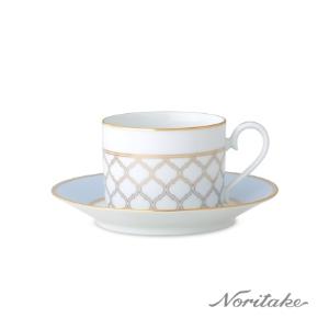 Noritake 永恆宮殿 咖啡單客杯(冰川藍)(原廠精裝禮盒)