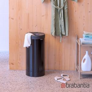Brabantia Laundry Bin 洗衣桶35L-尊爵黑