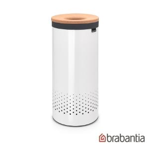 Brabantia Laundry Bin 洗衣桶35L-純淨白(軟木蓋)