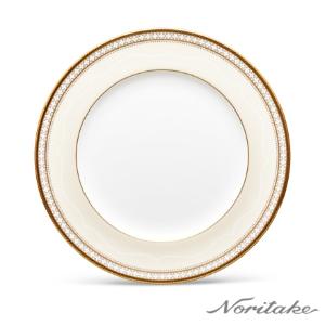 Noritake 春頌金邊-沙拉盤 22cm(骨瓷)