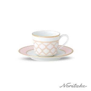 Noritake 永恆宮殿-濃縮咖啡AD杯(珊瑚粉)(原廠精裝禮盒)