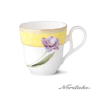 Noritake 日光香頌-馬克杯250ML(原廠精裝禮盒)(檸檬黃)