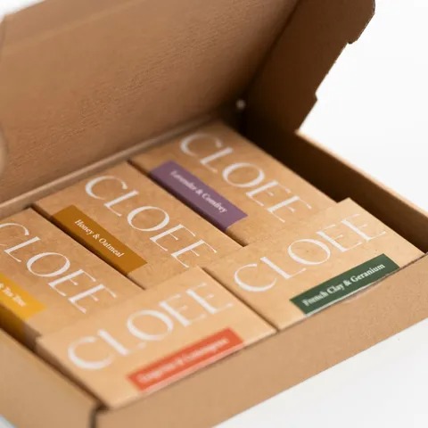 CLOEE 2-in-1潔顏沐浴好好皂 禮盒5入組附禮袋