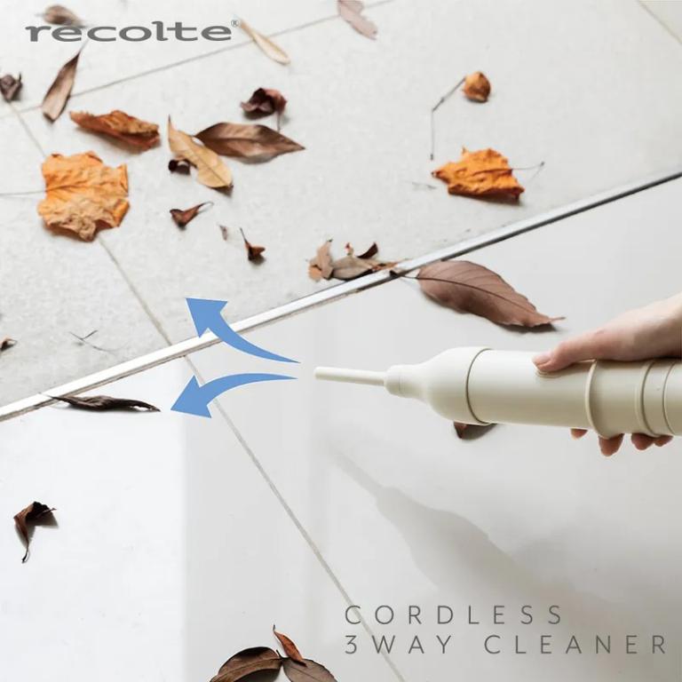 recolte 麗克特 Cordless 3way Cleaner 無線吸塵器 RSC-3
