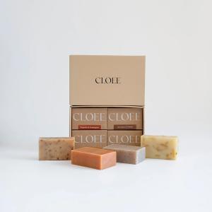 CLOEE 2-in-1潔顏沐浴好好皂 4入精裝禮盒組附禮袋