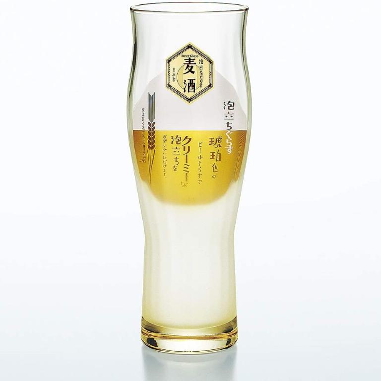 東洋佐佐木 泡立琥珀啤酒杯-365ml