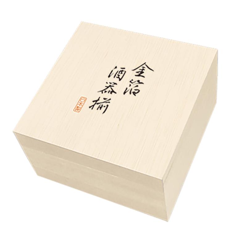 東洋佐佐木 金箔冷清酒杯壺木製禮盒組